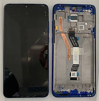 Дисплейний модуль Redmi Note 8 Pro синій сервісний оригінал (M1906G7I, M1906G7G) (56000G00G700)