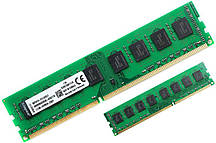 Оперативна пам'ять DDR3 4Gb (4 Гб ДДР3) 1600MHz для AMD AM3/AM3+ – PC3-12800 KVR16N11/4G (АМД) 4096MB