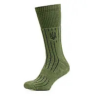 Шкарпетки тактичні демісезонні ЗСУ р.39-41 / термошкарпетки трекінгові армійські шкарпетки теплі