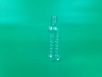 Пластикова пляшка ПЕТ 0,5 л, прозора з кришкою СБ (120 шт.)