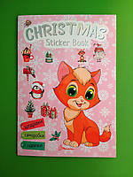 !Талант (Новый год) Веселі забавки для дошкільнят Christmas sticker book Щедрівочка