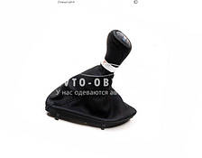 Ручка КПП BMW 1 серія E81 82 87 88 2004-2011 - type: чохол кпп + ручка oem шкірозамінник