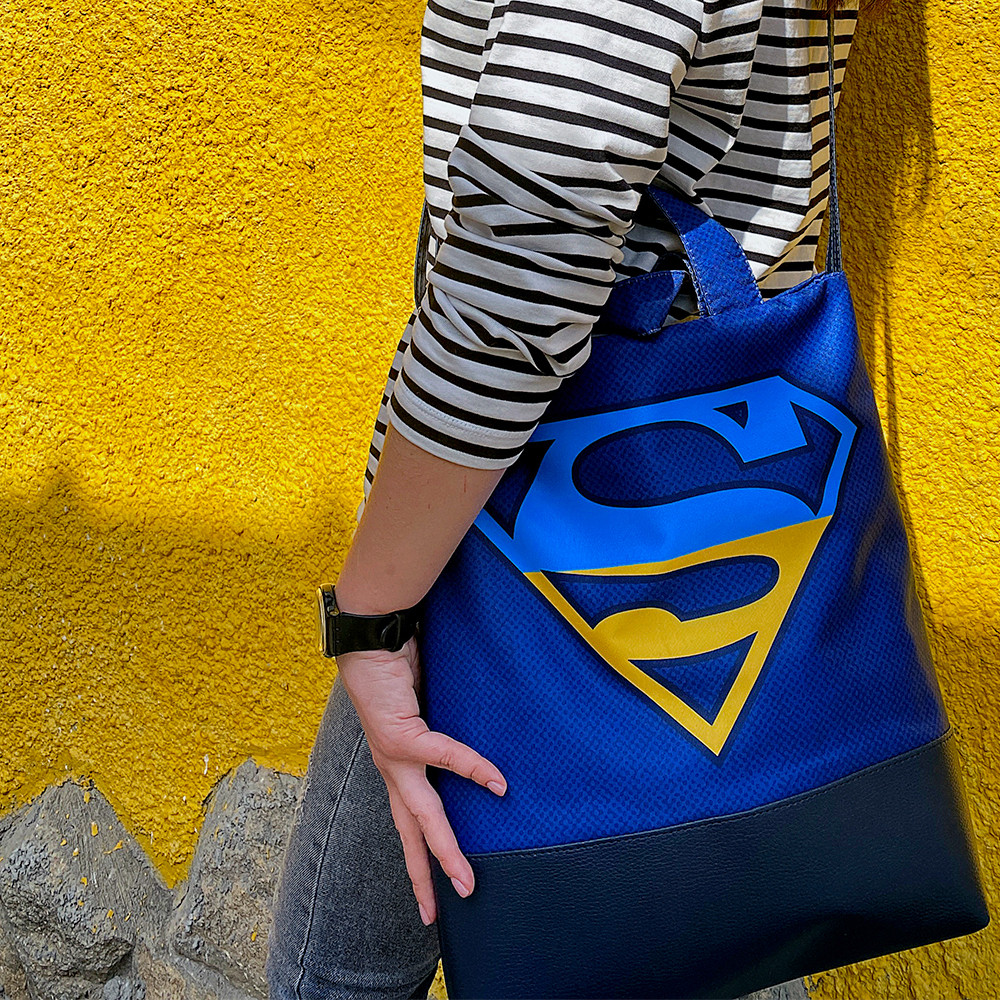 Сумка міська City З тобою я подолаю все 34x40 см (SCB_22U011_TSI), фото 1