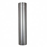 Труба одностінна для димоходу з нержавійки ø100-ø500 (AISI-201) 1м