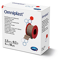 Пластырь фиксирующий Omniplast 2,5 см х 9,2 м текстильный