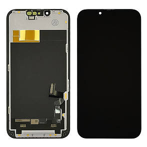 Дисплей (lcd-екран) для Apple iPhone 13 з чорним тачскрином ZY-IN CELL, фото 2