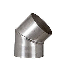 Відводи (коліни) димарі 45°