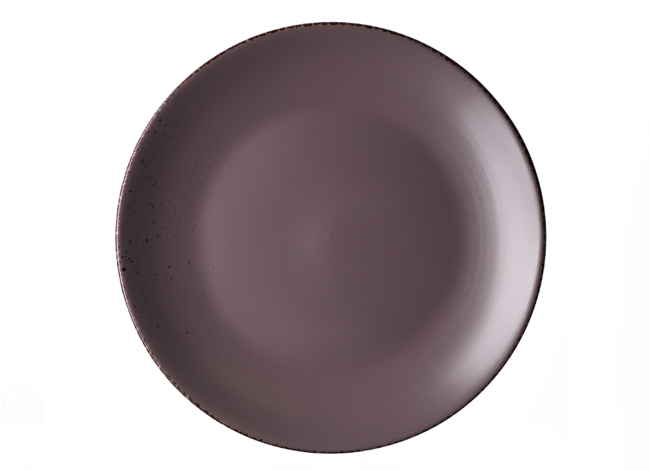 Тарілка десертна Ardesto Lucca 19 см Grey brown (AR2919GMC)