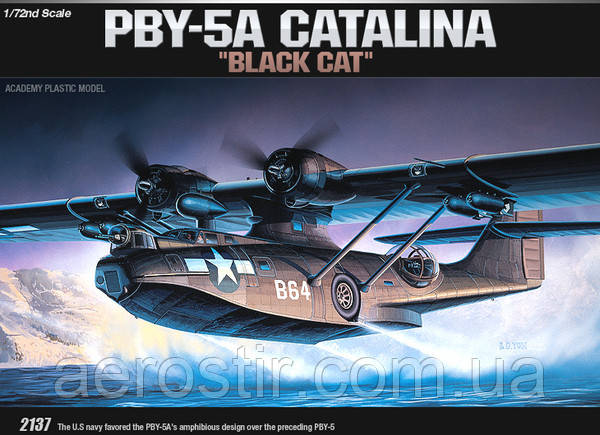 PBY-5A CATALINA [BLACK CAT] 1/72 Academy 12487, фото 1
