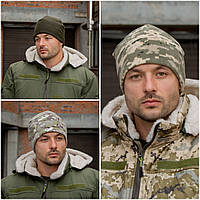 Тактична шапка на флісі