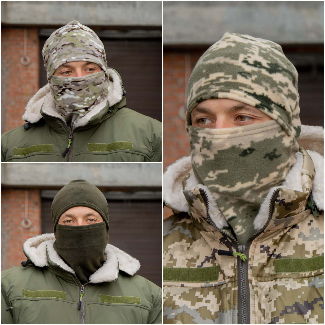 Тактична балаклава на флісі