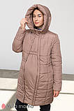 Зимова куртка для вагітних EYLA OW-42.021 капучино, фото 4