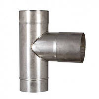 Трійники димохідні з нержавіючої сталі