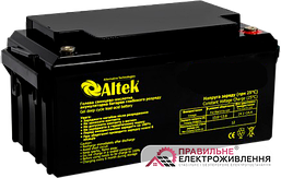 Акумуляторна батарея Altek GEL12V 65 Ah