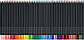 Олівці кольорові Faber-Castell Black Edition colour pencils 50 кольорів тригранні чорне дерево, 116450, фото 2
