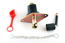 WG-031 Вимикач маси для вантажних автомобілів 24V (мідні контакти, мідна гайка)