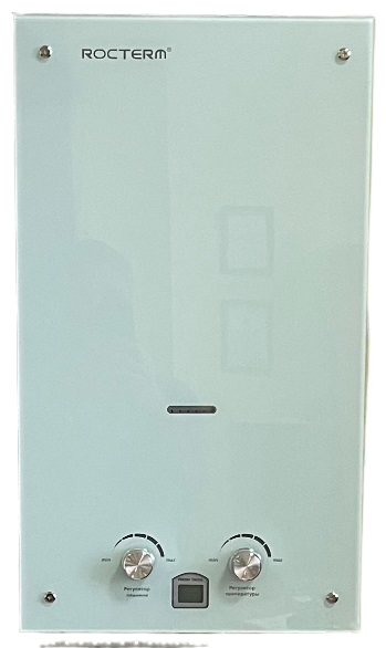 Газова колонка Rocterm ВПГ-10АЕ 007 (прозоре скло)