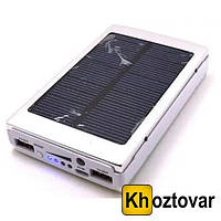 Внешний аккумулятор повербанк с LED фонарём | Power Bank Solar 20000mAh