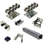 Фурнітура для відкатних воріт «Prosto Vorota» Standart 500 (рейка 5 м) 3,6 мм із чорною направляючою, фото 8