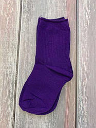 Шкарпетки Фіолетові 6921 Фіолетовий, Унісекс, Весна Літо, L