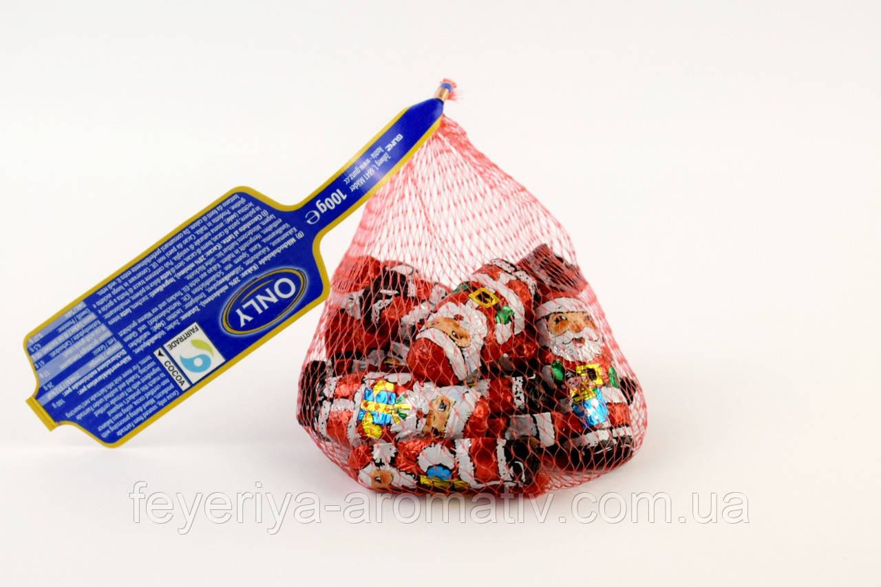 Новорічні цукерки Only Санта Клаус 100г (Австрія), фото 1