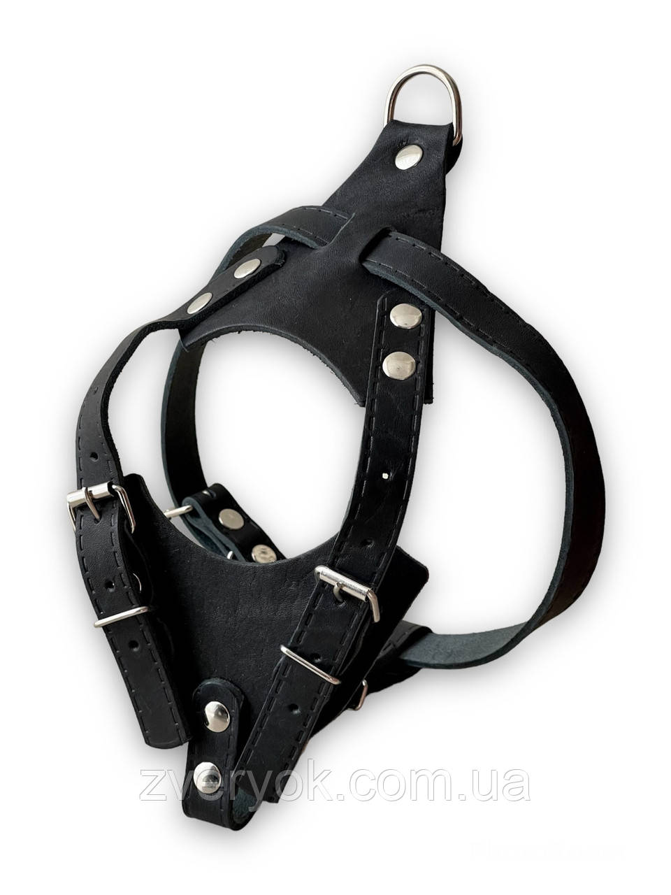 Шлея шкіряна для собаки. Шкіряна упряжка для собак 34-54 см, 53-68 см, 20 мм