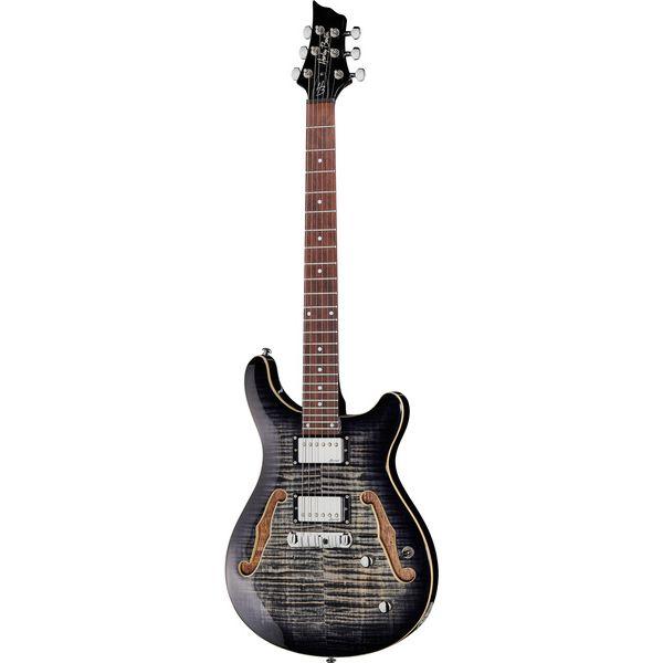 Harley Benton CST-24HB Charcoal Flame