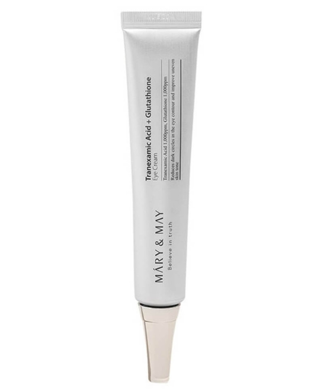 Крем під очі з глютатіоном Mary&May Tranexamic Acid+ Glutathion Eye Cream 30 мл