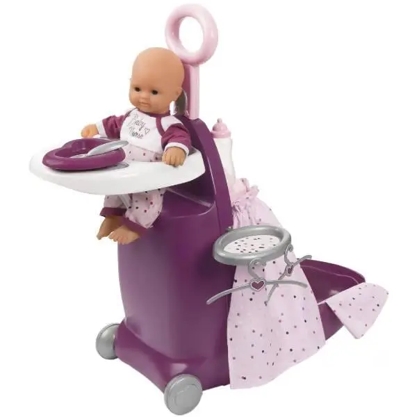 Набір по догляду за пупсом Smoby Baby Nurse в валізі, Прованс