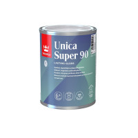 Лак универсальный TIKKURILA UNICA SUPER 90 (ТИККУРИЛА УНИКА СУПЕР) 0.9л ...