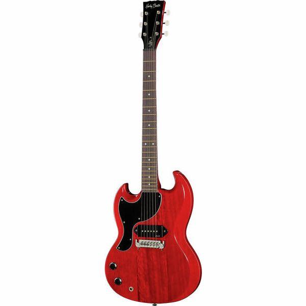 Harley Benton DC-60 Junior LH Faded Cherry
