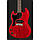 Harley Benton DC-60 Junior LH Faded Cherry, фото 4
