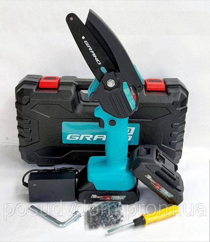 Акумуляторна ланцюгова пила GRAND АПЦ-20V/4"