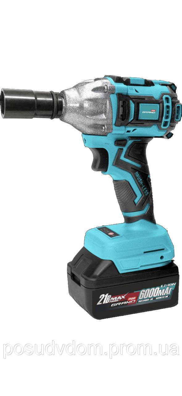 Акумуляторний гайковерт Grand АГ - 21 UBL/PRO