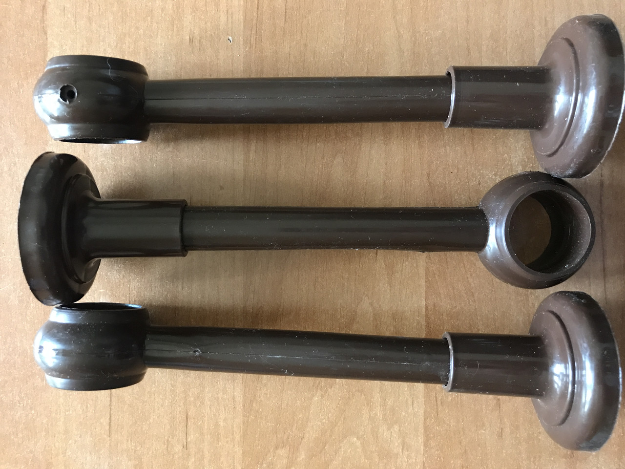 Купити Кріплення трубчатого карниза ,багета темно коричневий (горіх ...