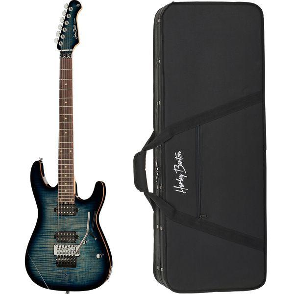 Harley Benton Fusion-III HH FR EB FBL з кейсом