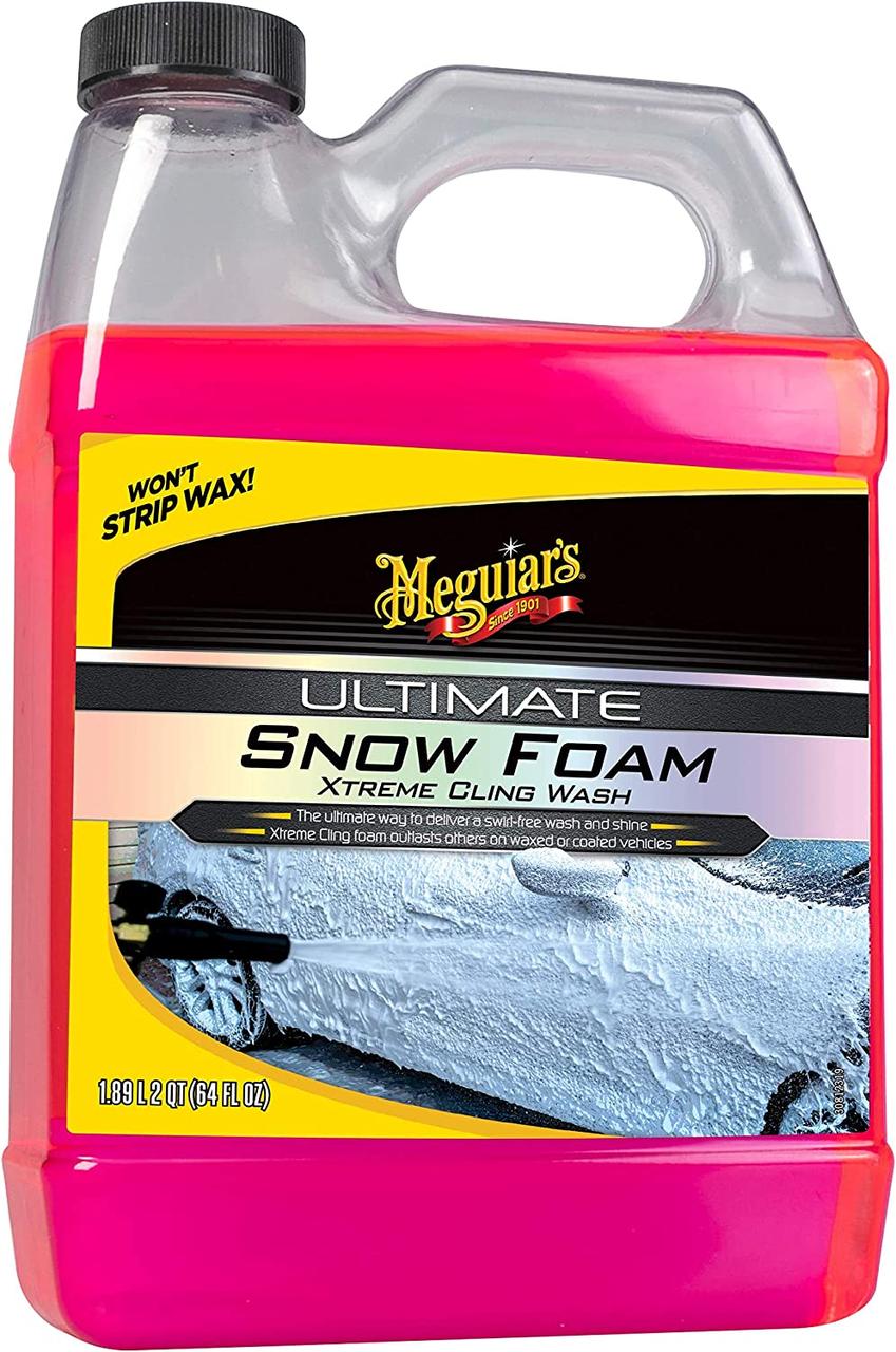 Автомобільний шампунь, снігова піна - Meguiar's Ultimate Snow Foam Extreme Cling Wash 1,89 л. (G191564EU)