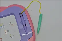 Дитяча багатофункціональна магнітна дошка ART Set Painting розвивальний планшет для малювання KIVI, фото 4