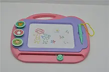 Дитяча багатофункціональна магнітна дошка ART Set Painting розвивальний планшет для малювання KIVI, фото 3