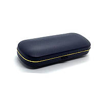 Пластмасовий футляр для окулярів 6002 синій середній