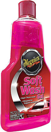 Автомобільний шампунь гель - Meguiar's Soft Wash Gel 473 мл. (А2516), фото 2
