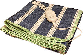 Електропростирадло 140х155 см дві зони нагрівання Lux Туреччина банти