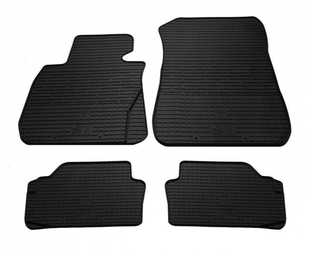 Гумові килимки в салон для BMW 3 (E92) (2004–2013) комплект з 4 штук (Stingray)