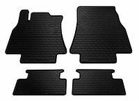 Резиновые коврики в салон для Mercedes Benz W169 A (2004-2012) комплект из 4 штук (Stingray)