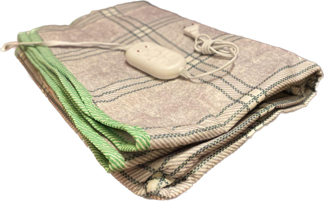 Електропростирадло 170х155 см дві зони нагрівання Lux Туреччина карта