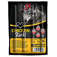 Alpha Spirit (Альфа Спирит) Chicken Sticks полувлажное лакомство для собак всех пород 40 г