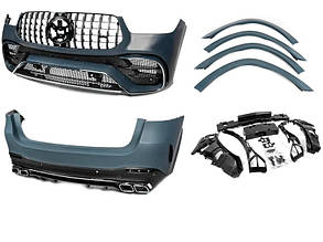 Обвіс на Mercedes GLE W167 стиль GLE63 AMG