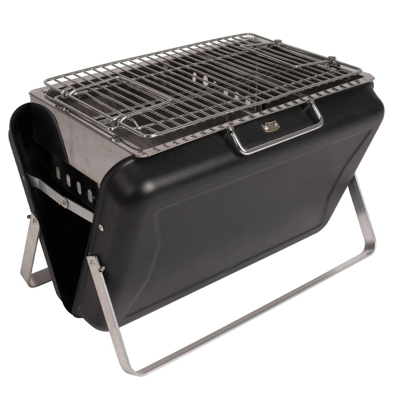 Портативний вугільний гриль Bo-Camp Irvin (Black/Silver)
