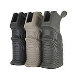 Пістолетна ручка DLG-Tactical для AR15 і M16 (DLG-123) (прогумована, з відсіком для зберігання всередині), фото 2