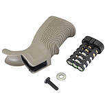 Пістолетна ручка DLG-Tactical для AR15 і M16 (DLG-123) (прогумована, з відсіком для зберігання всередині), фото 7